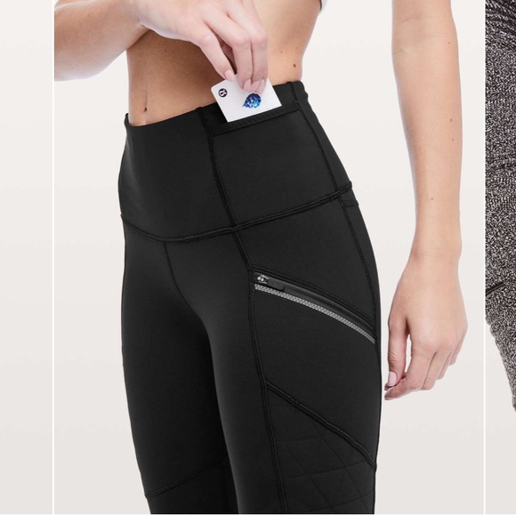 Lululemon Toasty Tech Tight II - Picture 4 of 13